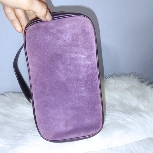 Bally suede/leather shoulder bag EUC - Picture 6 of 8